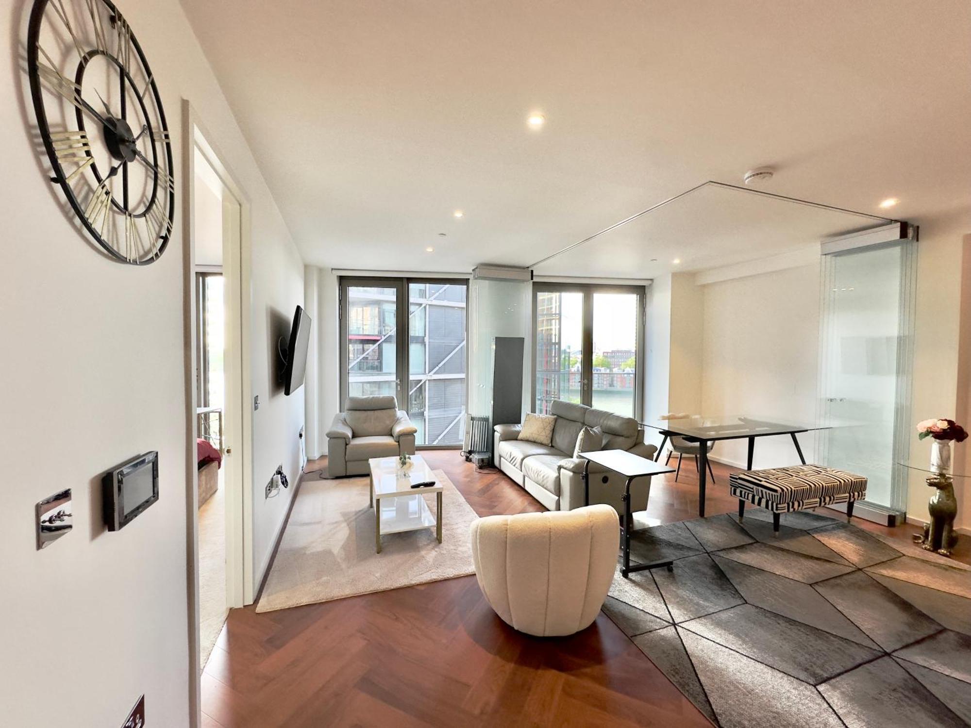 Lavish Penthouse River View Fast Wifi - Luxurylondonstays Екстер'єр фото