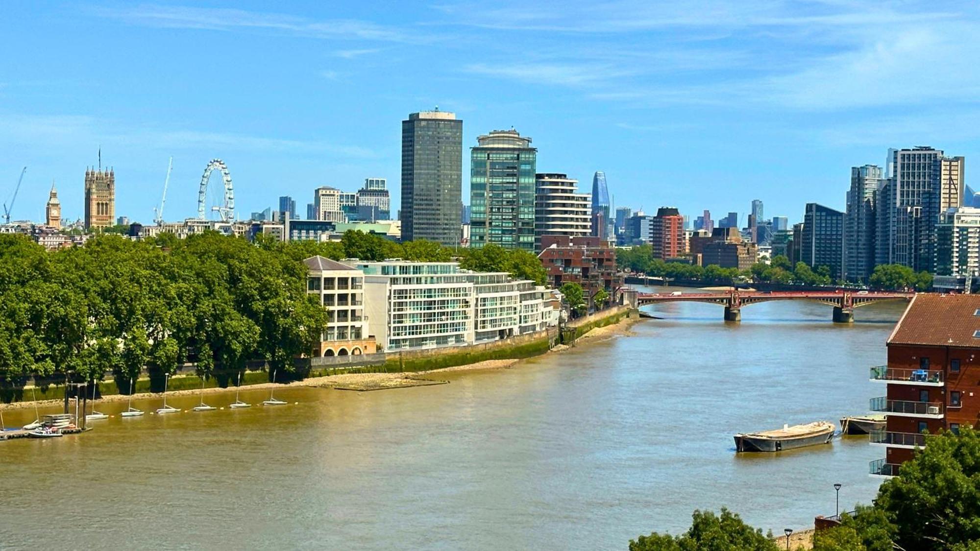 Lavish Penthouse River View Fast Wifi - Luxurylondonstays Екстер'єр фото